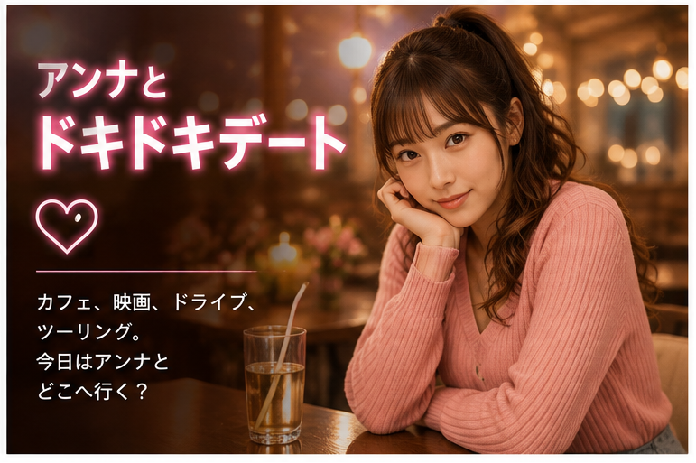 アンナとドキドキデート
