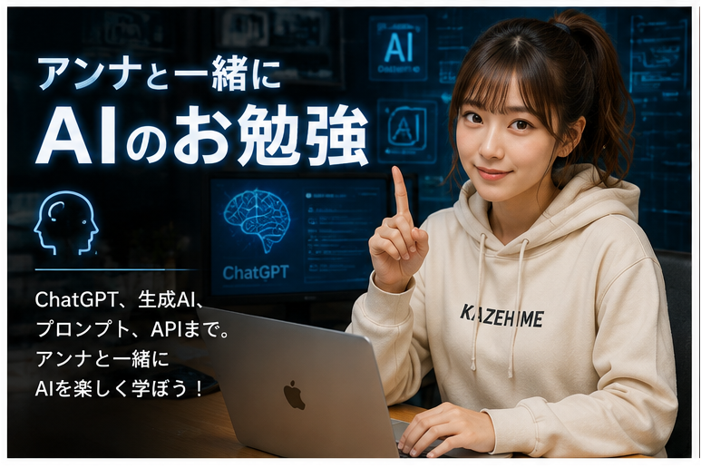 アンナと一緒にAIのお勉強